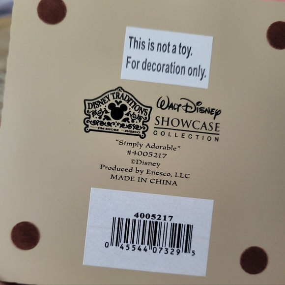 Jim Shore Dopey Disney Traditions Figurine "Simply Adorable" - Picture 9 of 9